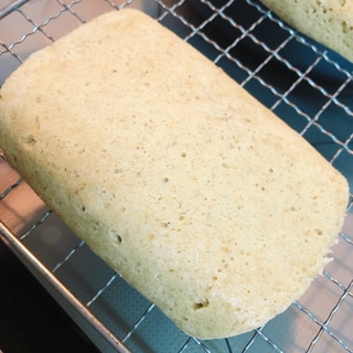 粉末オートミールと米粉で簡単蒸しパン♪